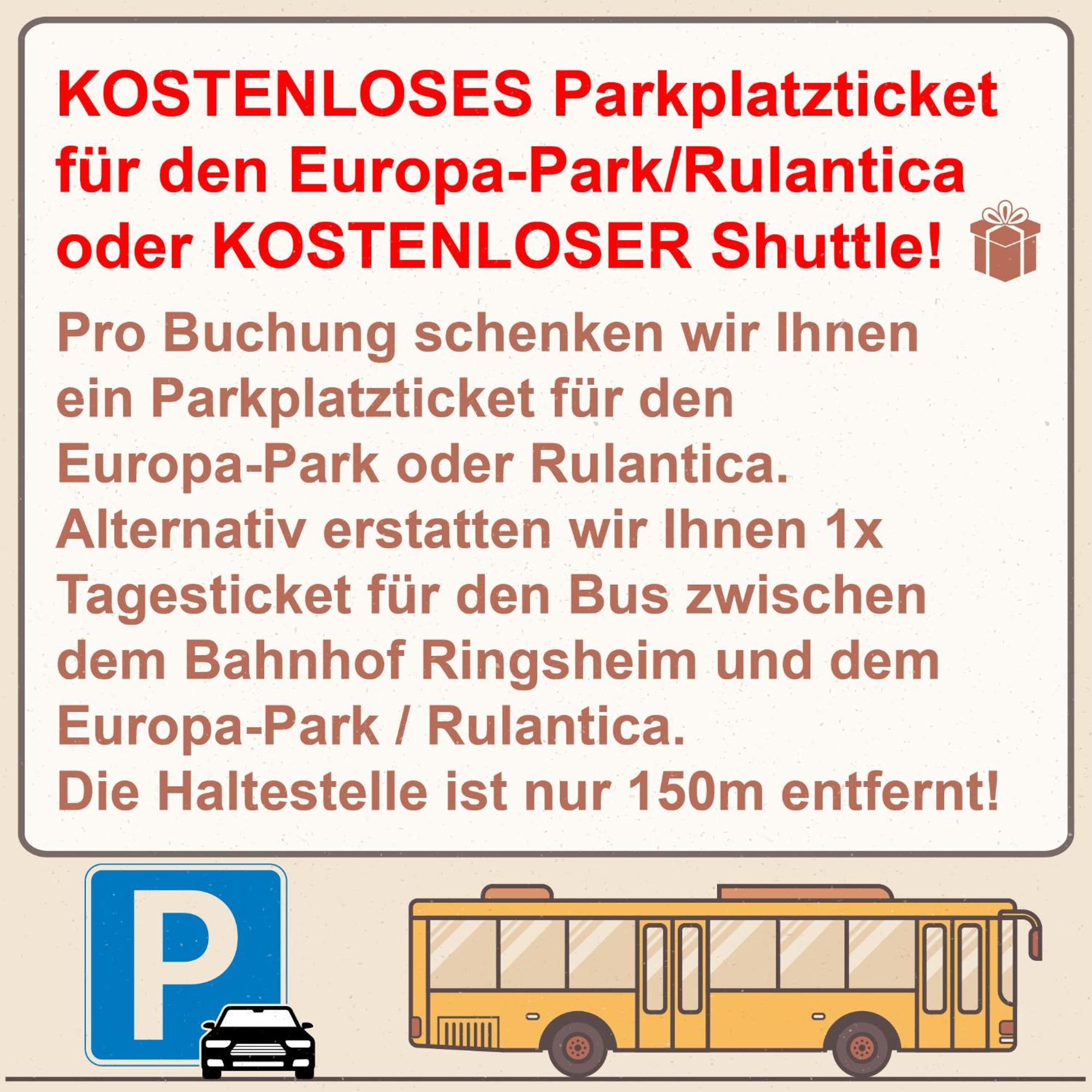 Hotel Sunparc - Shuttle Zum Europa-Park Rust 4Km & Rulantica 2Km Ringsheim Dış mekan fotoğraf